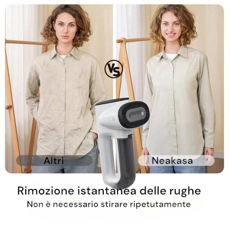 Vaporiera sottovuoto Neakasa | Meglio del ferro da stiro